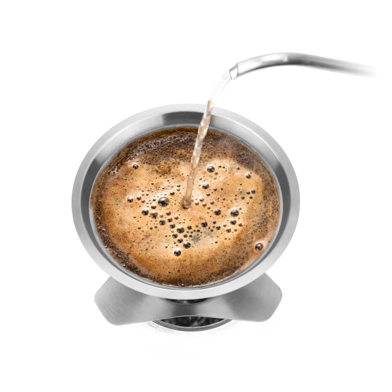 SAMADOYO Coffee Sharing Pot Portable Coffee Drip Set Travel Coffee Tool with Filter Coffee Pot Glass Coffee Pot