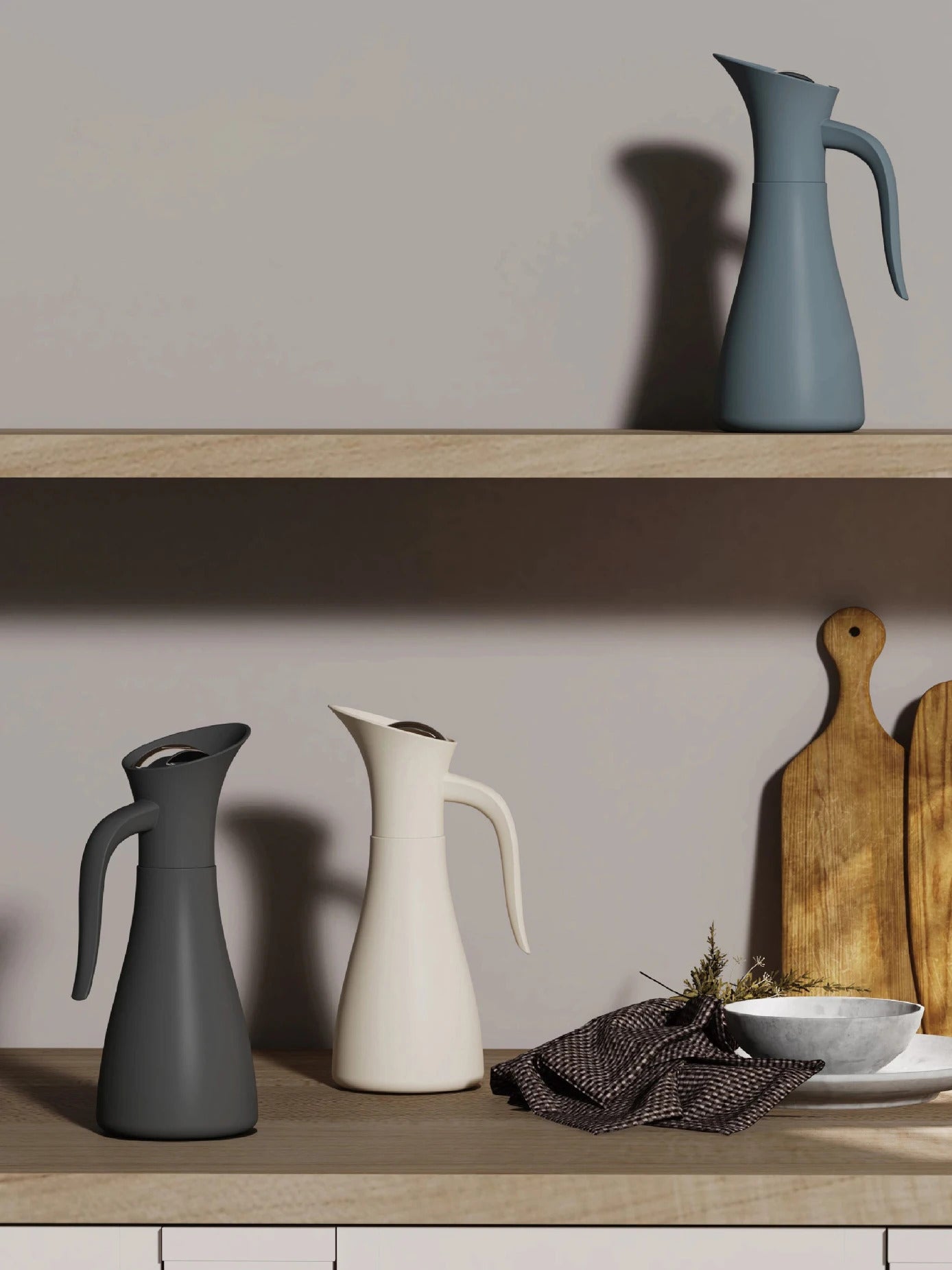 Kaffeekanne aus Edelstahl 304 mit Vakuumisolierung im Schwanenstil – 1000 ml, elegantes Küchendekor mit vogelförmigem Design