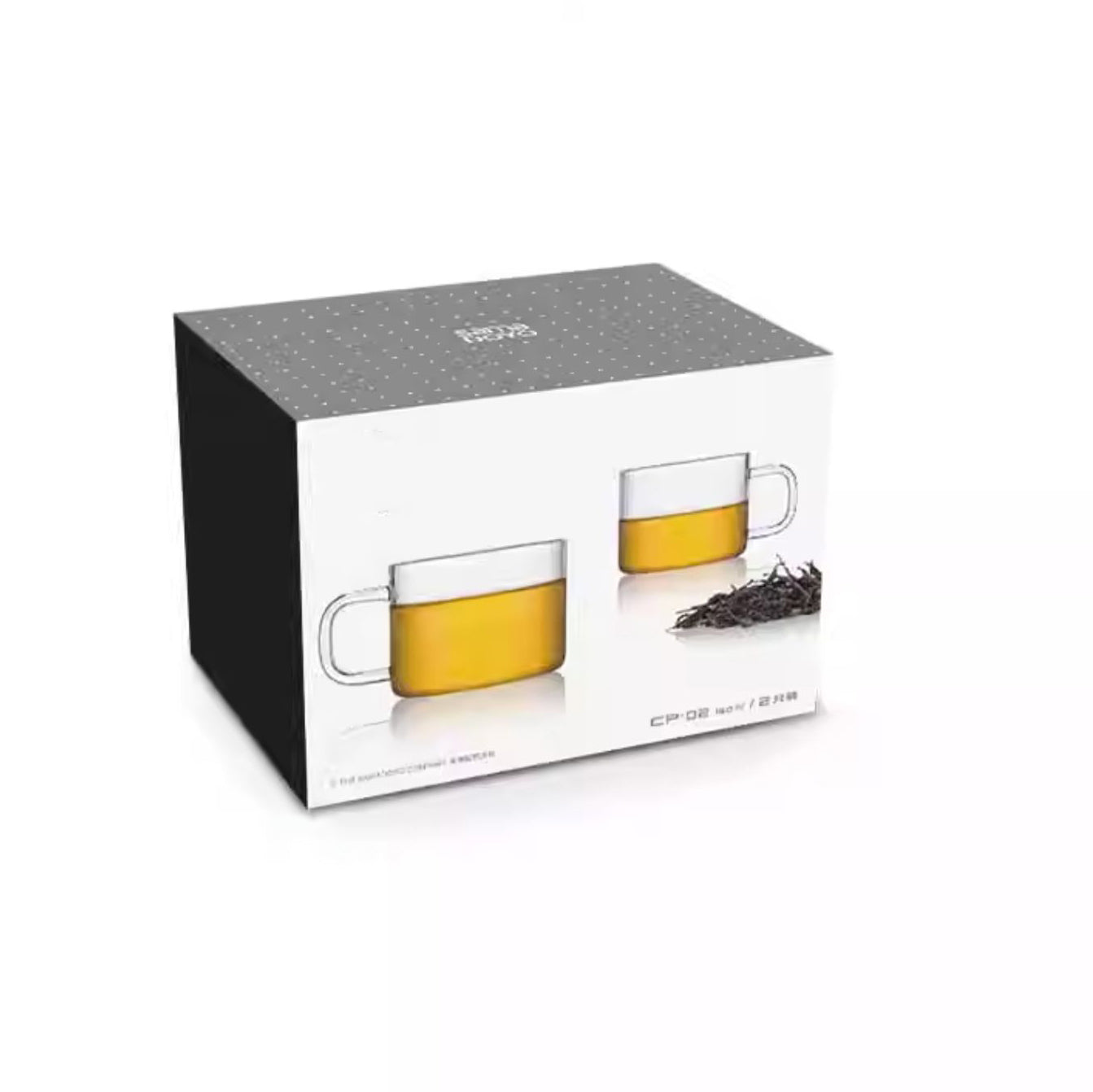 Samadoyo High Borosilicate Heat-Resistant Glass Teacups (60ml, 2-Piece Set)
