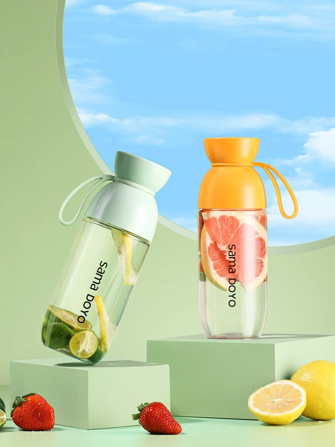 Tritan Maternal and Infant Bottle Material Cold Water Bottle Portable Water Cup Student Water Cup 530ml