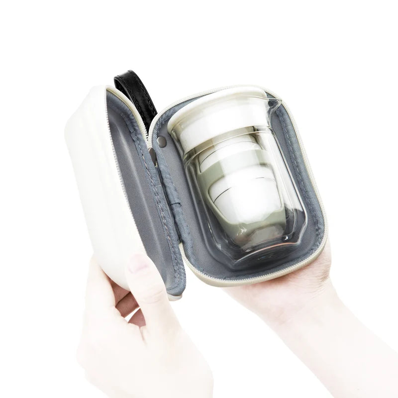 Bonston One Pot Two Cup Tea Set Travel Tea Set Tea Pot