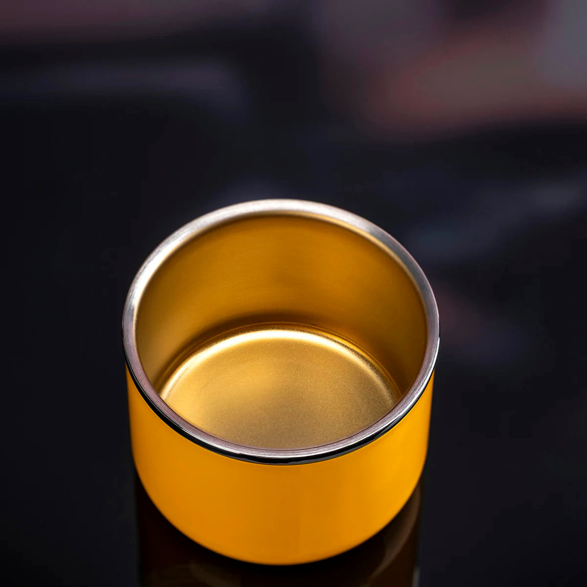 SAMADOYO-316 Stainless Steel Teapot, Insulated Tea & Coffee Brewer with Built-in Filter, 600ml