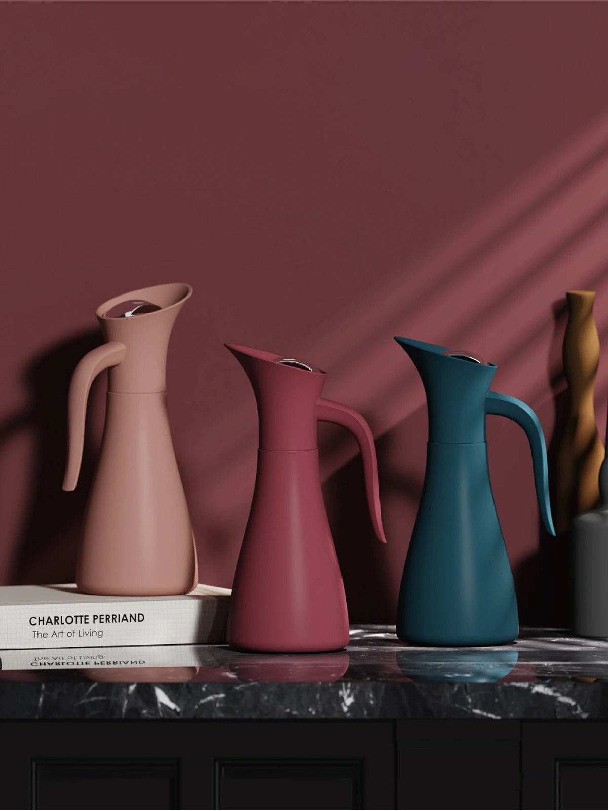 Kaffeekanne aus Edelstahl 304 mit Vakuumisolierung im Schwanenstil – 1000 ml, elegantes Küchendekor mit vogelförmigem Design