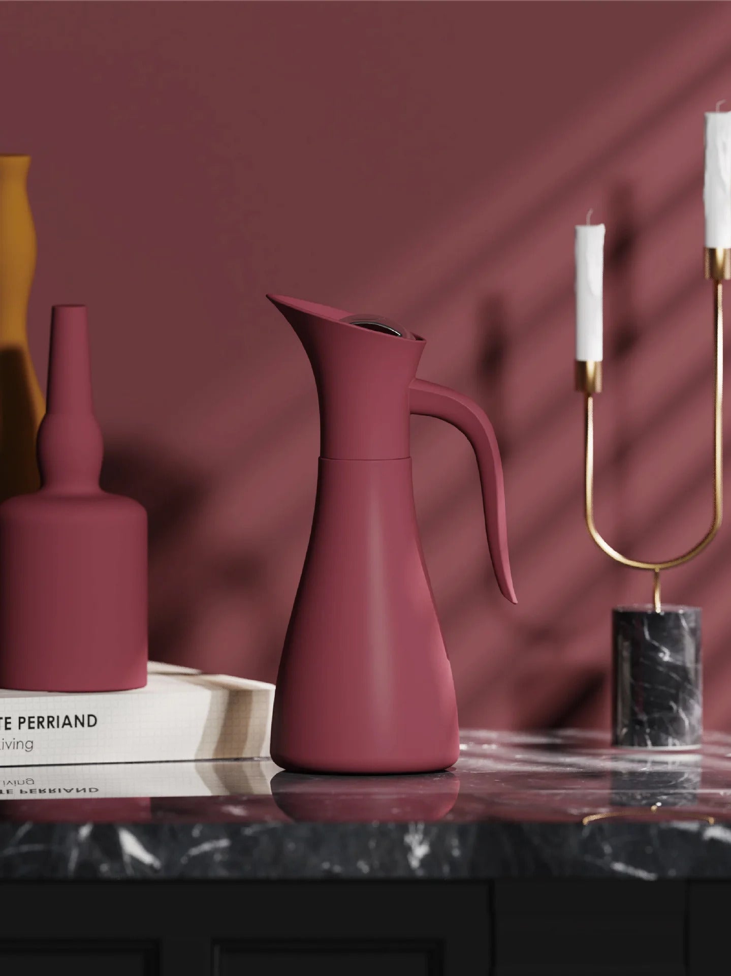 Kaffeekanne aus Edelstahl 304 mit Vakuumisolierung im Schwanenstil – 1000 ml, elegantes Küchendekor mit vogelförmigem Design
