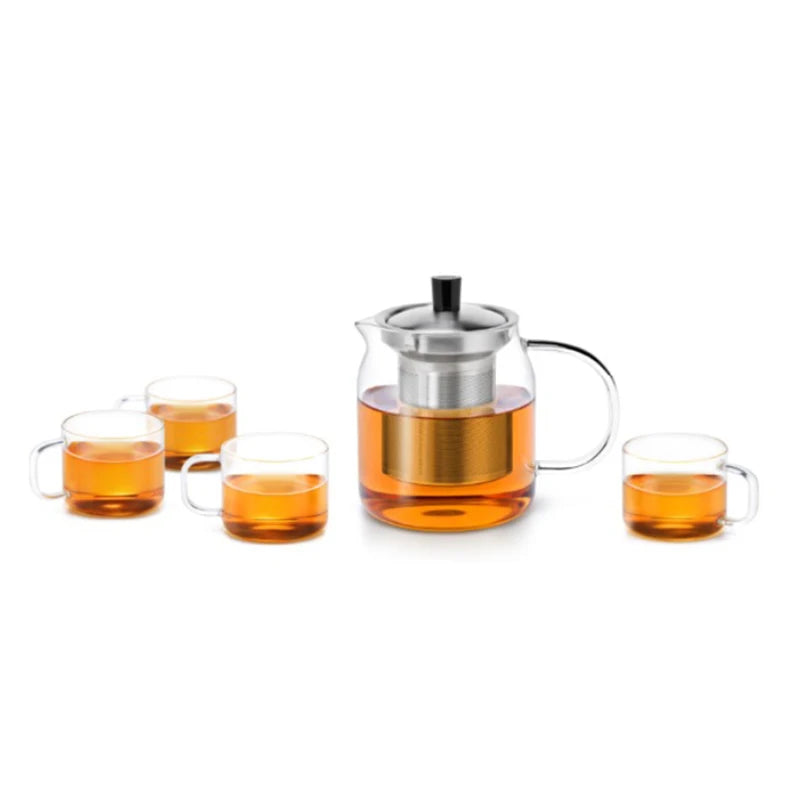 SAMADOYO Heat-resistant glass teapot teapot tea water separation and filtration household large capacity tea maker