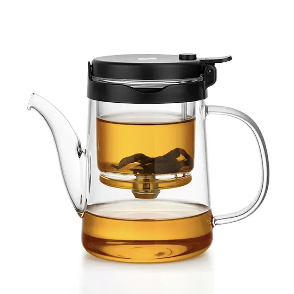 SAMADOYO elegant cup insulation separation bubble teapot heat-resistant glass teapot simple filter tea cup