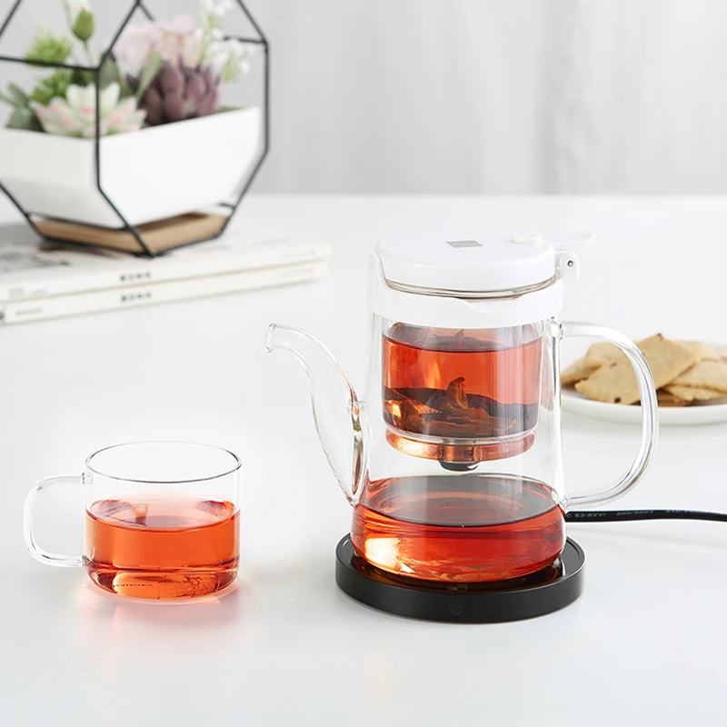 SAMADOYO elegant cup insulation separation bubble teapot heat-resistant glass teapot simple filter tea cup