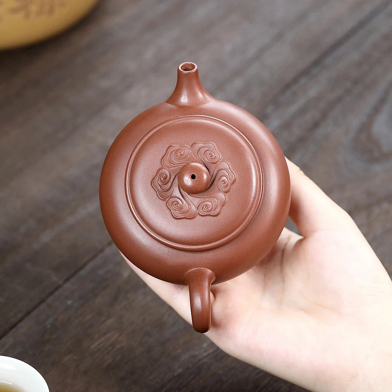 SteepCode Yixing "Breathing Teapot" – 140ml Zhu Ni Clay Masterpiece, Artisan Teapot, Zisha Teapot