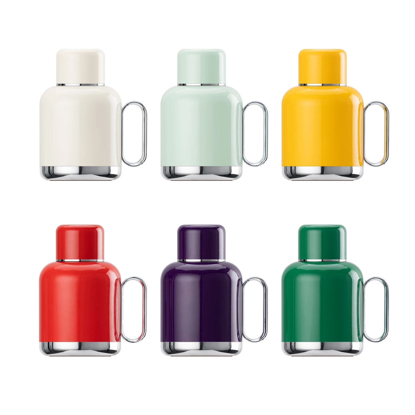 SAMADOYO-316 Stainless Steel Teapot, Insulated Tea & Coffee Brewer with Built-in Filter, 600ml