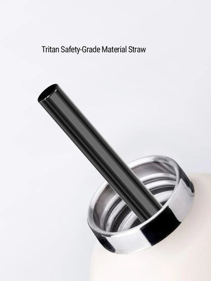 SAMADOYO-6 Hour Insulated Glass with Straw and Cup | Fashionable and unique 360ml