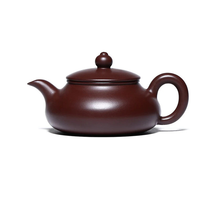 SteepCode Yixing "Breathing Teapot" – 160ml Zhu Ni Clay Masterpiece, Artisan Teapot, Zisha Teapot