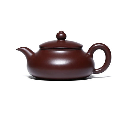 SteepCode Yixing "Breathing Teapot" – 160ml Zhu Ni Clay Masterpiece, Artisan Teapot, Zisha Teapot