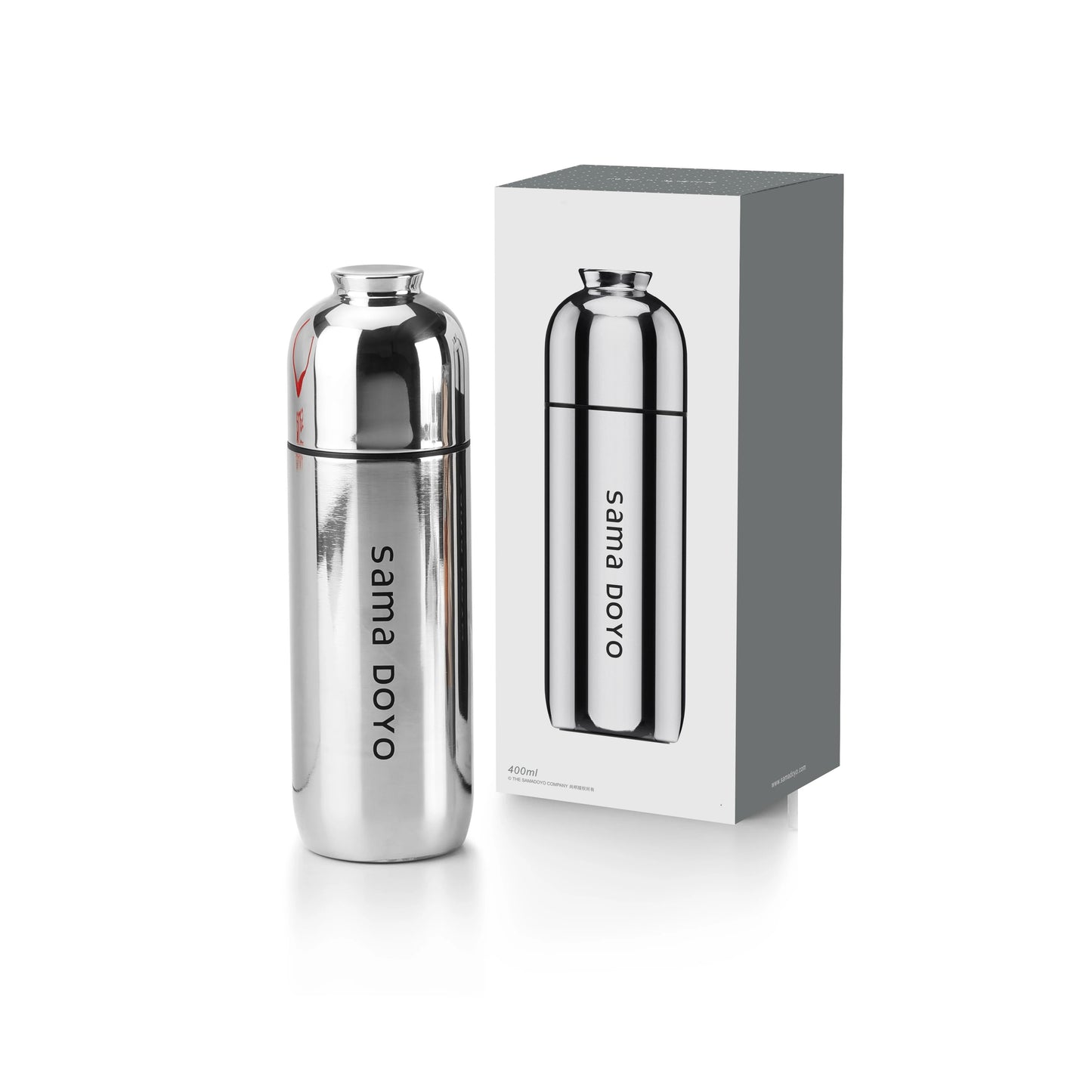 Samadoyo 400ml "Little Cannon" Thermal Tumbler - Ceramic Coated, 8H Hot/6H Cold, Titanium Filter & Magnetic Cup