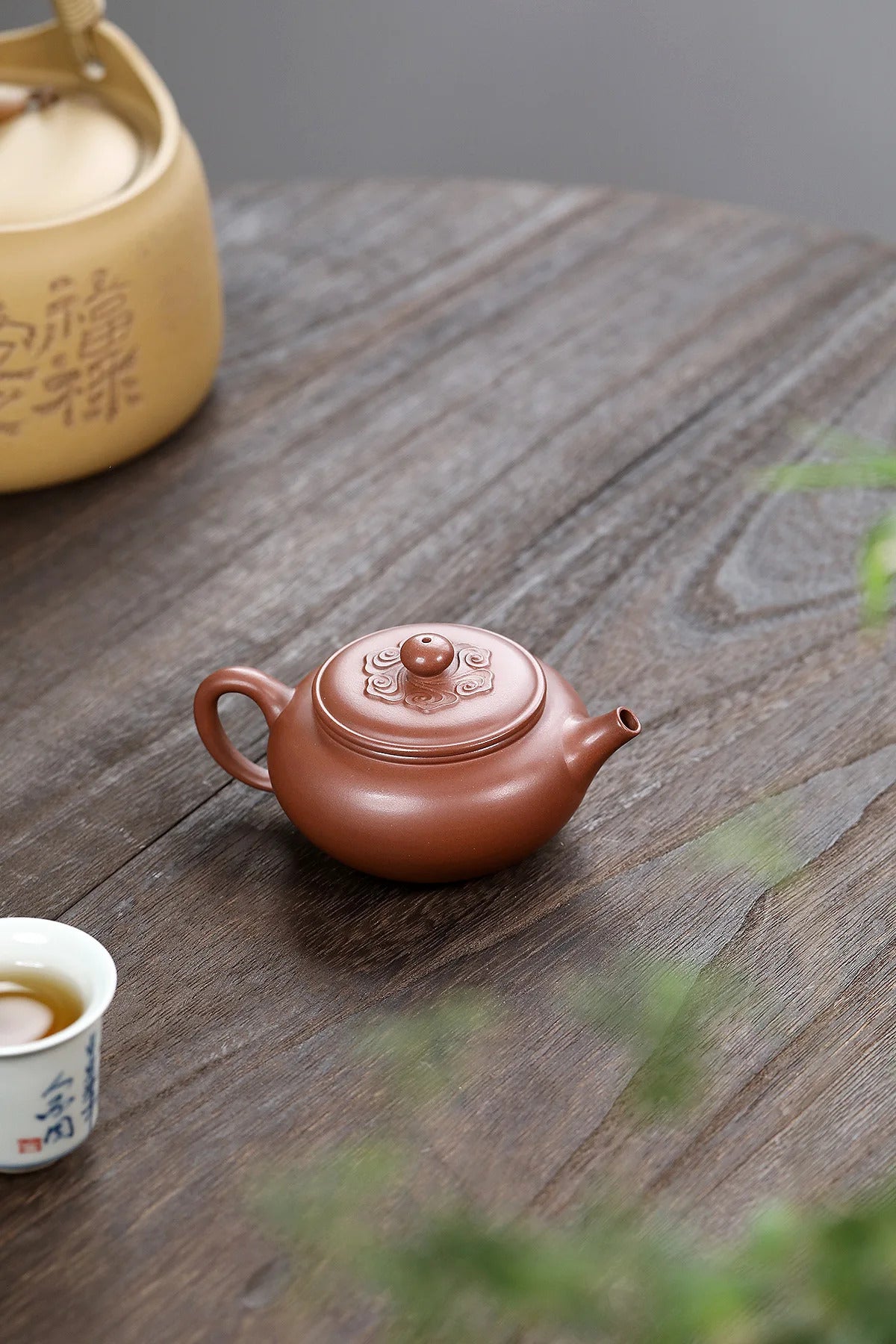 SteepCode Yixing "Breathing Teapot" – 140ml Zhu Ni Clay Masterpiece, Artisan Teapot, Zisha Teapot