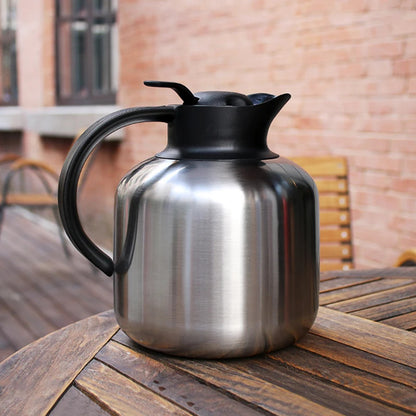 61oz Double-Wall Vacuum Insulated Stainless Steel Thermos – Retro Classic Water Bottle for Camping/Office, 24H Hot/Cold Retentio