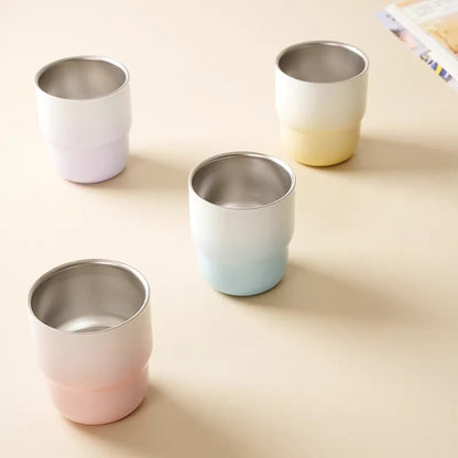 SUS304 stainless steel coffee cup, double-layer vacuum insulated thermos cup, beverage cup, suitable for men and women, 12 color