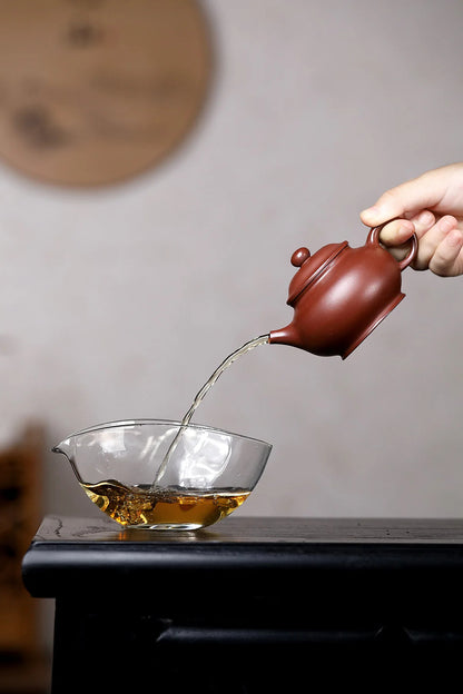 Yixing "Breathing Teapot" – 160ml Zhu Ni Clay Masterpiece, Artisan Teapot, Zisha Teapot