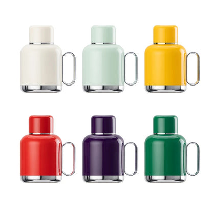 SAMADOYO-316 Stainless Steel Teapot, Insulated Tea & Coffee Brewer with Built-in Filter, 600ml