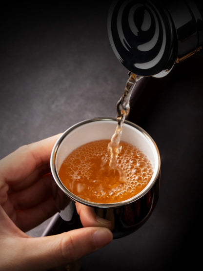 SAMADOYO-316 Stainless Steel Insulated Tumbler, Tea Infuser Mug, Portable Cup with Built-in Tea Filter, Premium Quality, 160ml