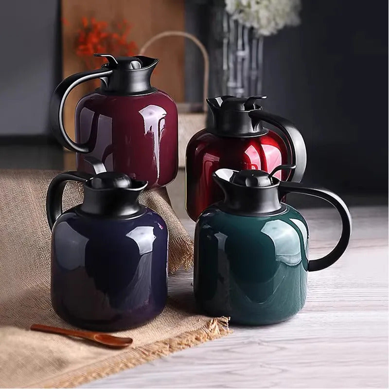 61oz Double-Wall Vacuum Insulated Stainless Steel Thermos – Retro Classic Water Bottle for Camping/Office, 24H Hot/Cold Retentio