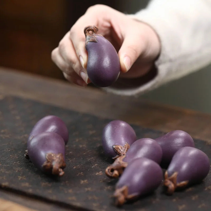 Tea Pet: A Purple Clay Ceramic Decoration for Your Tea Table