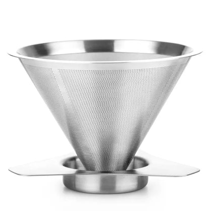 SAMADOYO Coffee Sharing Pot Portable Coffee Drip Set Travel Coffee Tool with Filter Coffee Pot Glass Coffee Pot