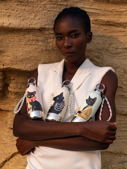 SAMADOYO-6 Hour Insulated Glass with Straw and Cup | Fashionable and unique 360ml