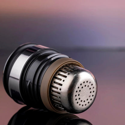 SAMADOYO-316 Stainless Steel Insulated Tumbler, Tea Infuser Mug, Portable Cup with Built-in Tea Filter, Premium Quality, 160ml