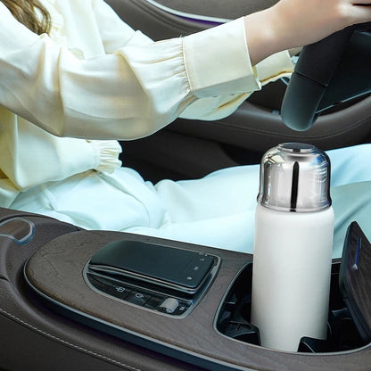 530ml Stainless Steel Vacuum Tumbler with Ceramic-Coated Interior & Detachable Tea Infuser