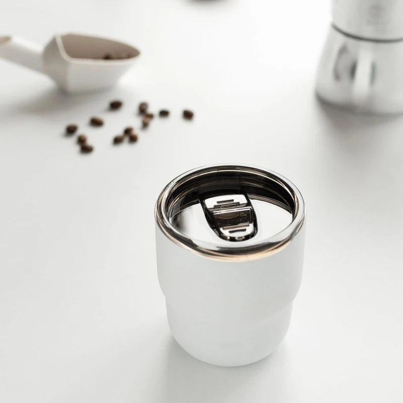 SUS304 stainless steel coffee cup, double-layer vacuum insulated thermos cup, beverage cup, suitable for men and women, 12 color