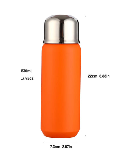 530ml Stainless Steel Vacuum Tumbler with Ceramic-Coated Interior & Detachable Tea Infuser