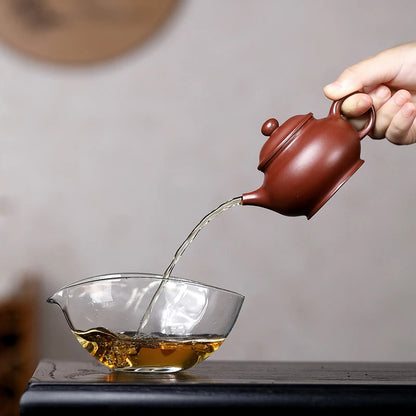 Yixing "Breathing Teapot" – 160ml Zhu Ni Clay Masterpiece, Artisan Teapot, Zisha Teapot
