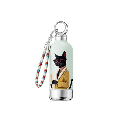 SAMADOYO-6 Hour Insulated Glass with Straw and Cup | Fashionable and unique 360ml