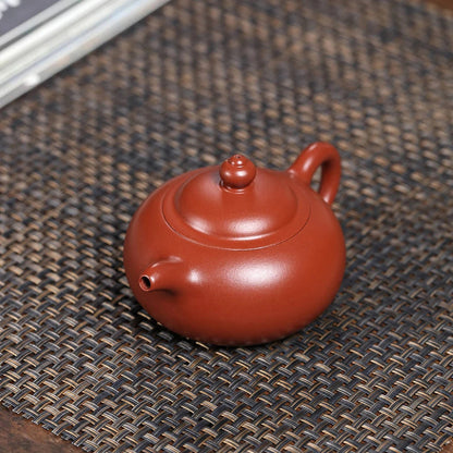 Yixing Zisha Teapot 'The Breathing Pot' - 110ml Original Mineral Clay Teapot