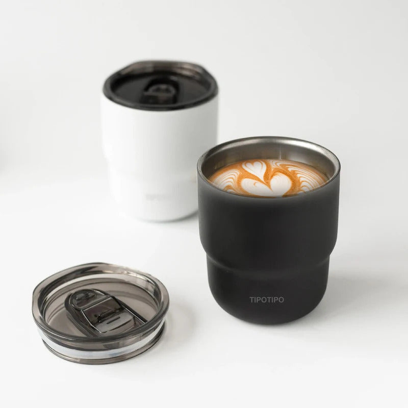 SUS304 stainless steel coffee cup, double-layer vacuum insulated thermos cup, beverage cup, suitable for men and women, 12 color