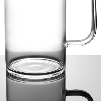 SAMADOYO Coffee Household Borosilicate Glass Press French Coffee Pot Press Coffee Maker With Stainless Steel Lid