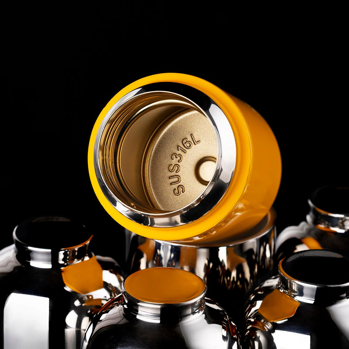 SAMADOYO-316 Stainless Steel Insulated Tumbler, Tea Infuser Mug, Portable Cup with Built-in Tea Filter, Premium Quality, 160ml