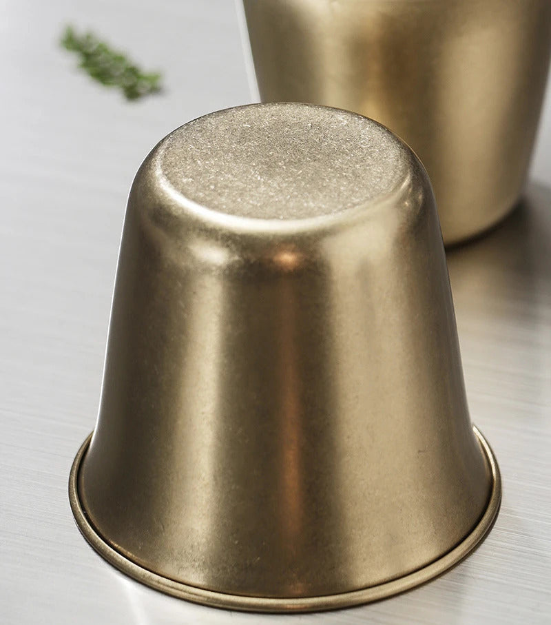 2PCS Artistic Snowflake Stainless Steel Tumbler – Dual-Size, Freezer-Friendly, for Iced Drinks & Cocktails (304 Steel)