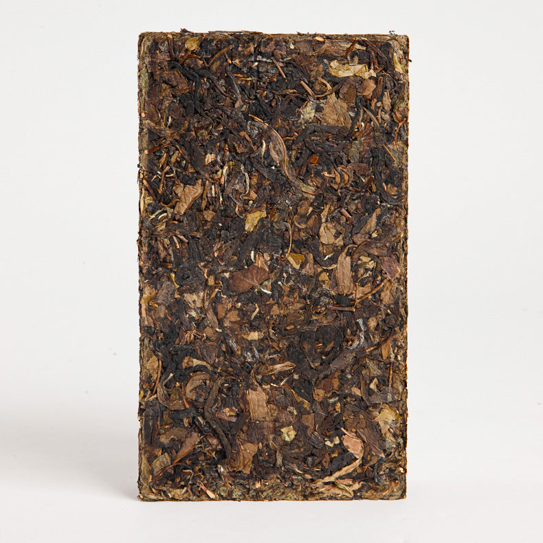 Fuding White Tea - 2015 Supreme Gold Award Aged Shou Mei Brick (250g)