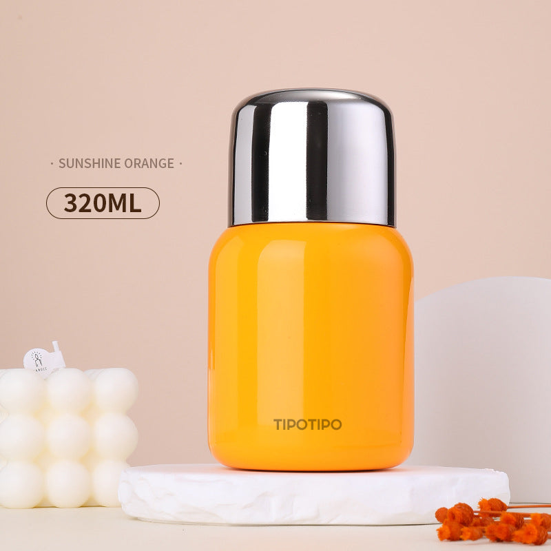 SUS316 Stainless Steel Vacuum Insulated Cup with Sealed Lid, Women's Water Cup, Children's Water Cup, 320ml