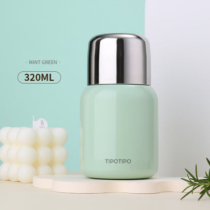 SUS316 Stainless Steel Vacuum Insulated Cup with Sealed Lid, Women's Water Cup, Children's Water Cup, 320ml