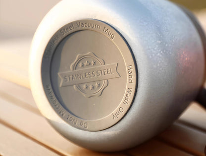 316 Stainless Steel Double-Wall Vacuum Insulated Teapot with Filter, 700ml