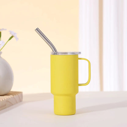 Stainless steel straw insulated cup, mini liquor glass, portable wine glass, small party glass, 2 ounces