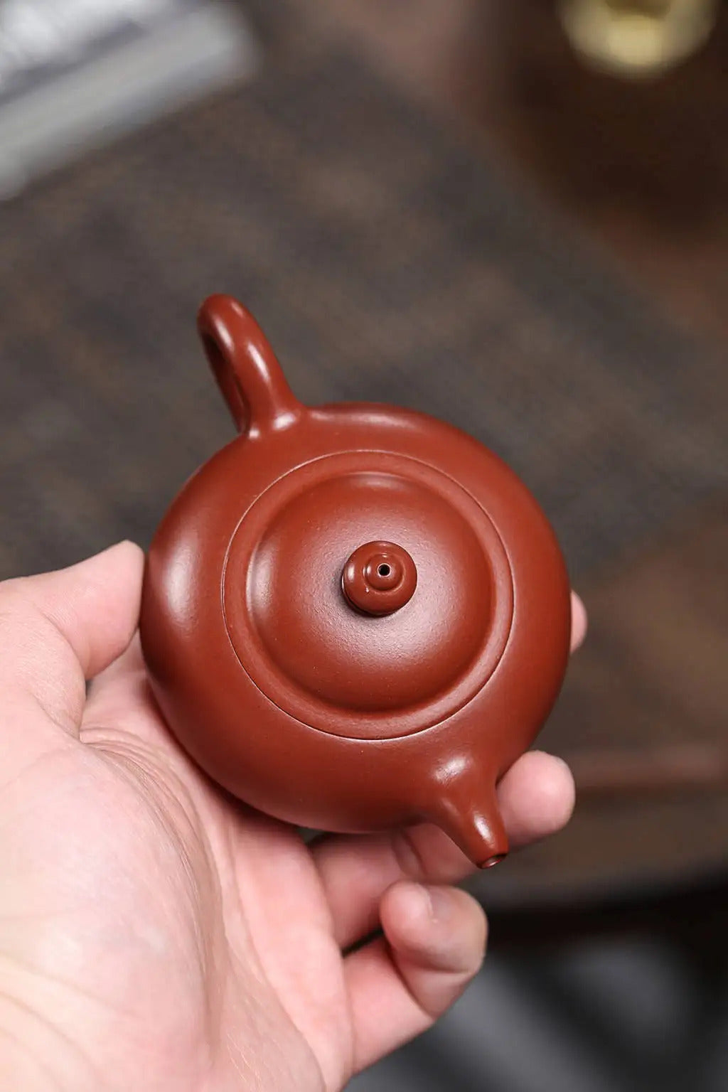 Yixing Zisha Teapot 'The Breathing Pot' - 110ml Original Mineral Clay Teapot