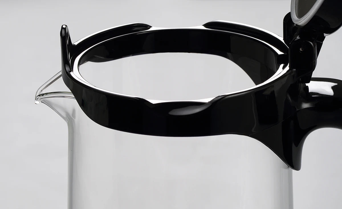 Samadoyo - Integrated Teapot with One-Touch Strainer, Heat-Resistant Glass (500ml/700ml)