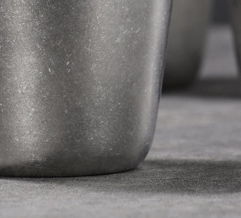 2PCS Artistic Snowflake Stainless Steel Tumbler – Dual-Size, Freezer-Friendly, for Iced Drinks & Cocktails (304 Steel)