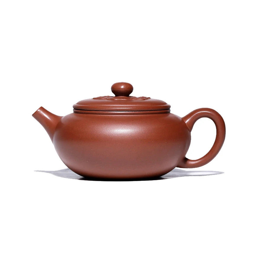 SteepCode Yixing "Breathing Teapot" – 140ml Zhu Ni Clay Masterpiece, Artisan Teapot, Zisha Teapot