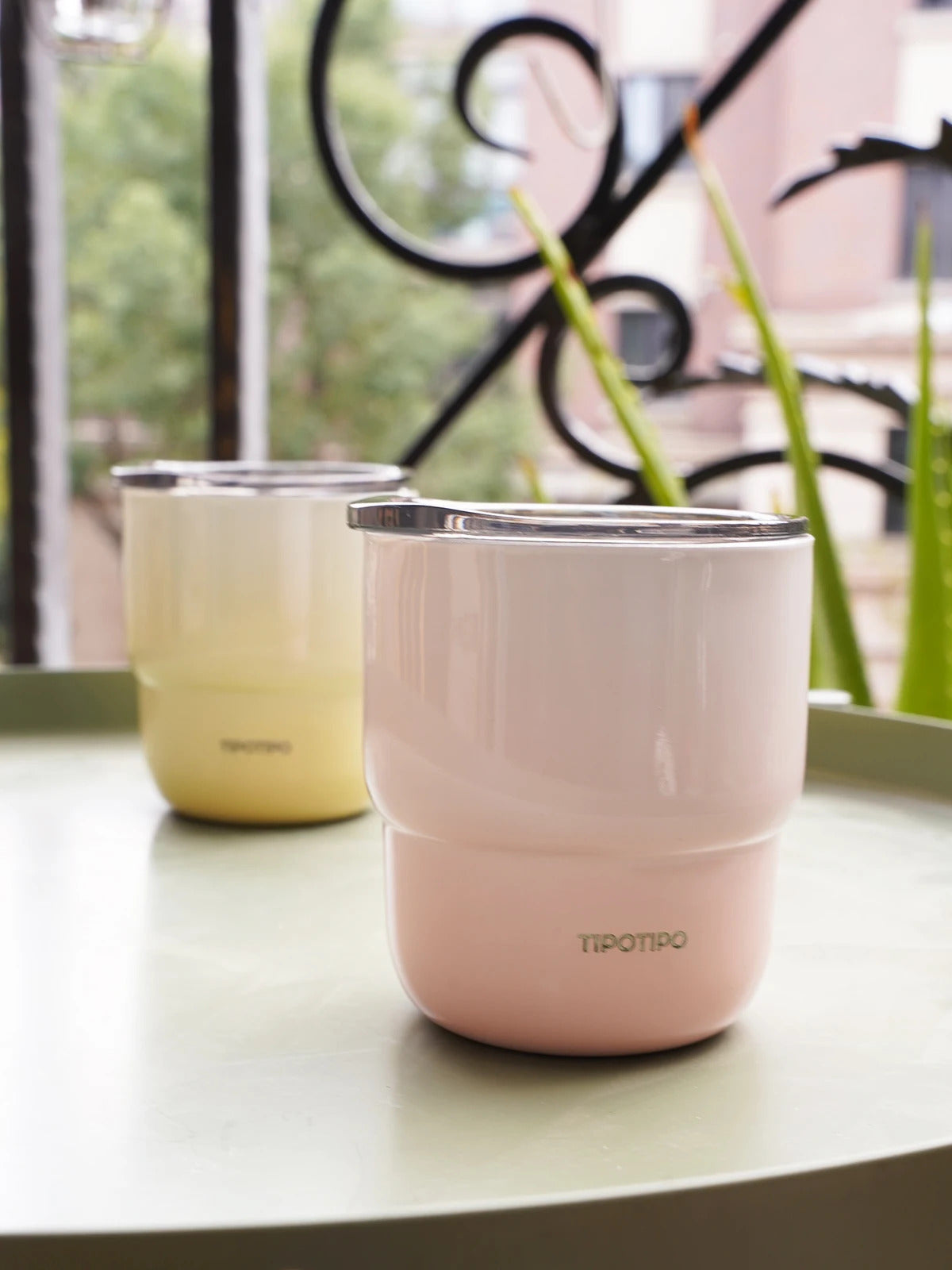 SUS304 stainless steel coffee cup, double-layer vacuum insulated thermos cup, beverage cup, suitable for men and women, 12 color