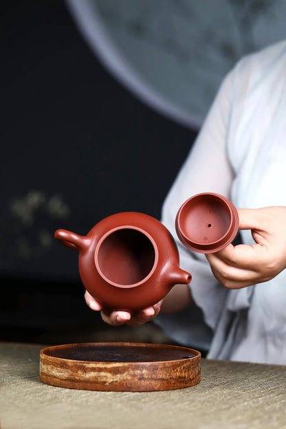 Steepcode- "Yixing Zisha Teapot 'The Breathing Pot' - 220ml Original Mineral Clay Teapot"