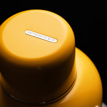 SAMADOYO-316 Stainless Steel Teapot, Insulated Tea & Coffee Brewer with Built-in Filter, 600ml